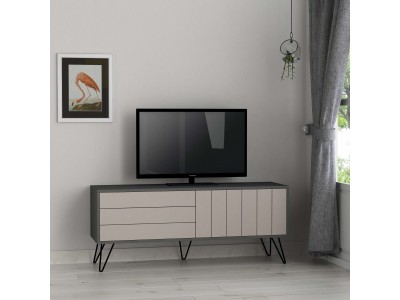 ТВ шкаф PICADILLY (антрацит/светла мока)